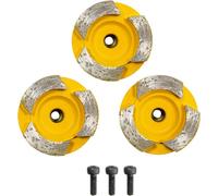 Eibenstock plateau de ponçage diamanté Ø 44 mm set de 3 pièces chape