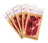 EIbérico - 5 sachets de jambon de Cebo 50% ibérique - Tranché sous vide pour une fraîcheur optimale - Saveur traditionnelle et gourmande - Produit espagnol