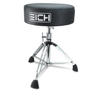 Eich DBC400R-VEL Tabouret de caisson de basses en cuir extra bas