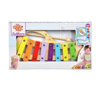 Eichhorn 100003482 xylophone musical en bois Échelle colorée de 8 notes, 1 mailloche et livre de chansons avec cinq chansons à imiter inclus, 3 pièces, 30 x 15 cm, 2 ans et plus