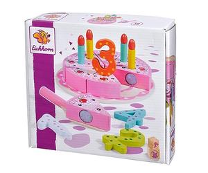 Eichhorn - 100003729 - Jouet gâteau en Bois - 18 pièces