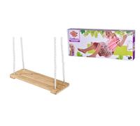 Simba Balançoire d'extérieur en bois Eichhorn – Hauteur réglable – 60 kg – Dès 3 ans