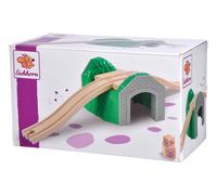 Eichhorn 100006501 Rail Tunnel, 3 Pieces, FSC Certified Beech Wood, Can be Insta