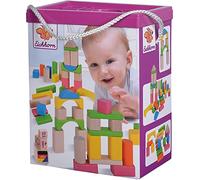 Blocs de construction en bois Eichhorn Nature et couleurs