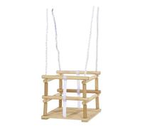 Eichhorn - Balançoire Bébé en Bois - 30x30cm - Hauteur Réglable - Intérieur/Extérieur - Dès 1 an - 100004402