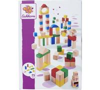 Eichhorn Blocs de Construction EH en Bois Multicolores/Naturel