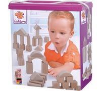Eichhorn Blocs de construction en bois naturel Eichhorn, Jouets de construction