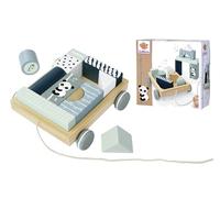 Eichhorn Closser en Bois, FSC Closser en Bois certifié FSC® avec 11 Blocs de Couleurs Fines, 18 x 17,5 cm, à partir de 12 Mois
