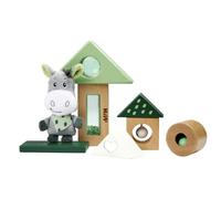 Jeu d'éveil sonore en bois Eichhorn EH Baby Hipp - Vert - Mixte - 12 mois