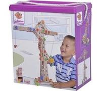 Eichhorn - Maxi Grue 5 en 1 - Jeu de Construction Bois - 170 Pièces - Dès 6 Ans - Bois de Hêtre Labellisé FSC - 100039097