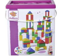 Eichhorn jeu de cubes en bois junior 13 x 24 x 27 cm 102 pcs