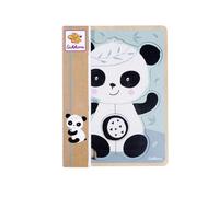 Eichhorn - Panda Puzzle - Bois - 6 Pièces - Dès 12 Mois - 100003817