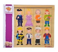 Eichhorn Puzzle Mix and Match 100005408 — 30 pièces 26×22 cm 100% contreplaqué de tilleul FSC