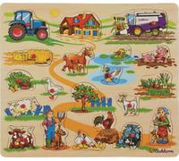 Eichhorn Puzzle À Encastrer En Bois