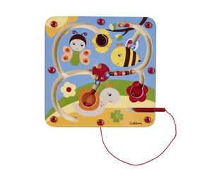 Eichhorn Simba Bee Happy - Labyrinthe Magnétique - Jouet en Bois - Dès 3 Ans - 100006844S08