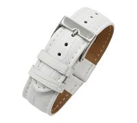 Eichmüller Bracelet de montre Alligator en cuir de veau gaufré crocodile 14/18/20/22 mm, 18 mm, Cuir de veau, Aucun