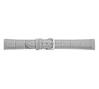 Eichmüller Bracelet de montre en cuir de veau imitation crocodile 12/14/16/18/20/22 mm, 22 mm