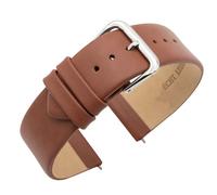 Eichmüller Bracelet de montre en cuir de veau sans couture - 10/12/14/16/18/20 mm de largeur - Bracelet de rechange pour montres pour femmes et hommes, barrettes à ressort incluses - 12 couleurs, 16