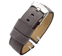 Eichmüller Bracelet de montre en cuir Quick Release - 20/22/24 mm - Noir, marron, beige, gris, bleu, 20 mm, Cuir de veau, Aucun