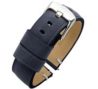 Eichmüller Bracelet de montre en cuir Quick Release - 20/22/24 mm - Noir, marron, beige, gris, bleu, 20 mm, Cuir de veau, Aucun