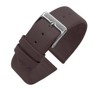 Eichmüller Bracelet de montre en cuir synthétique végétalien de 14/16/18/20/22 mm sans couture en noir, marron, gris, blanc, bleu, 22 mm, peaux de pommes, Aucun