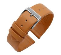 Eichmüller Bracelet de montre en cuir synthétique végétalien de 14/16/18/20/22 mm sans couture en noir, marron, gris, blanc, bleu, 22 mm, peaux de pommes, Aucun