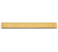 Eichmüller Cordon de Serrage Flexible en Acier Inoxydable Poli/Mat/revêtement PVD, Goldfarben - Glänzend, 16mm, bracelet
