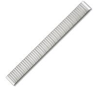 Eichmüller Cordon de Serrage Flexible en Acier Inoxydable Poli/Mat/revêtement PVD, Silberfarben - Matt, 12mm, Bracelet