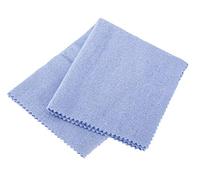 Eichmüller Since 1950 Chiffon de Nettoyage pour Argent 30 x 24 cm pour Le Nettoyage et l'entretien des Bijoux en Argent ou Argent Bleu
