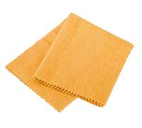 Eichmüller since 1950 Chiffon de nettoyage pour l'or 30 x 24 cm Pour le nettoyage et l'entretien des bijoux en or Or jaune, or rose, or blanc, or rouge Orange
