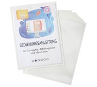 EICHNER 9218-02000 10 Pochettes porte-documents autocollantes transparentes