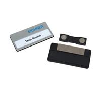 Eichner Badge Eichner en plastique noir + argent Quantité:25