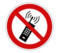 Eichner Eichner Panneau d'interdiction de la téléphonie mobile, O 10 Quantité:1