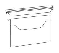 Eichner Eichner Pochette d’insertion Visimap avec bandeau supérieur Quantité:5