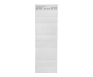Eichner Etiquettes d'identification Eichner blanches 6,8 x 24,5 cm Quantité:250