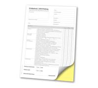 Eichner Formulaire SD Eichner Contrôle UVV Quantité:50