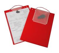 Eichner Sac d'application avec ferm. velcro et cordon DIN A4 LxHmm rouge UE 10 un. Quantité:10