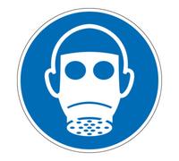 Eichner Panneau de consignes Eichner Utiliser une protection respiratoire, O 20 en relief Quantité:1