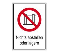 Eichner Panneau d'interdiction de stationnement ou de stockage Eichner Alu Quantité:1