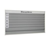 Eichner Planificateur d'atelier Eichner A4 pour plans de construction 6 rails Quantité:1