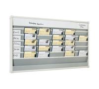 Eichner Planificateur d'atelier Eichner A5 pour l'atelier 1125 x 675 mm Quantité:1