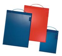 Eichner Sac d'application avec ferm. velcro, cordon et pochettes DIN A4 LxHmm rouge UE 1 Quantité:10