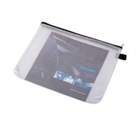 Eichner Pochette en plastique Eichner B5 en plastique, fermeture à glissière noire 295 x 235 mm Quantité:10