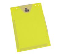 Eichner Pochette et support de documents automobile Eichner Jumbo DIN A4, jaune Quantité:10