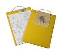 Eichner Pochette et support de documents Edge Eichner jaune DIN A4 Quantité:10