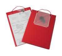 Eichner Pochette et support de documents Edge Eichner rouge DIN A4 Quantité:10