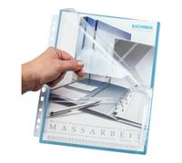 Eichner Pochette extensible Eichner DIN A 4 rouge en PVC, Quantité:10