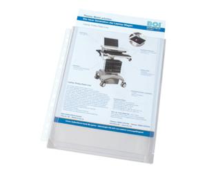 Eichner Pochette PVC Eichner à soufflets ouverte en haut 309 x 238 mm Quantité:10