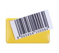 Eichner Pochettes magnétiques Eichner 58 x 138 mm jaune Quantité:50