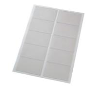 Eichner Pochettes pour cartes de visite autocollantes Eichner en PVC Quantité:100